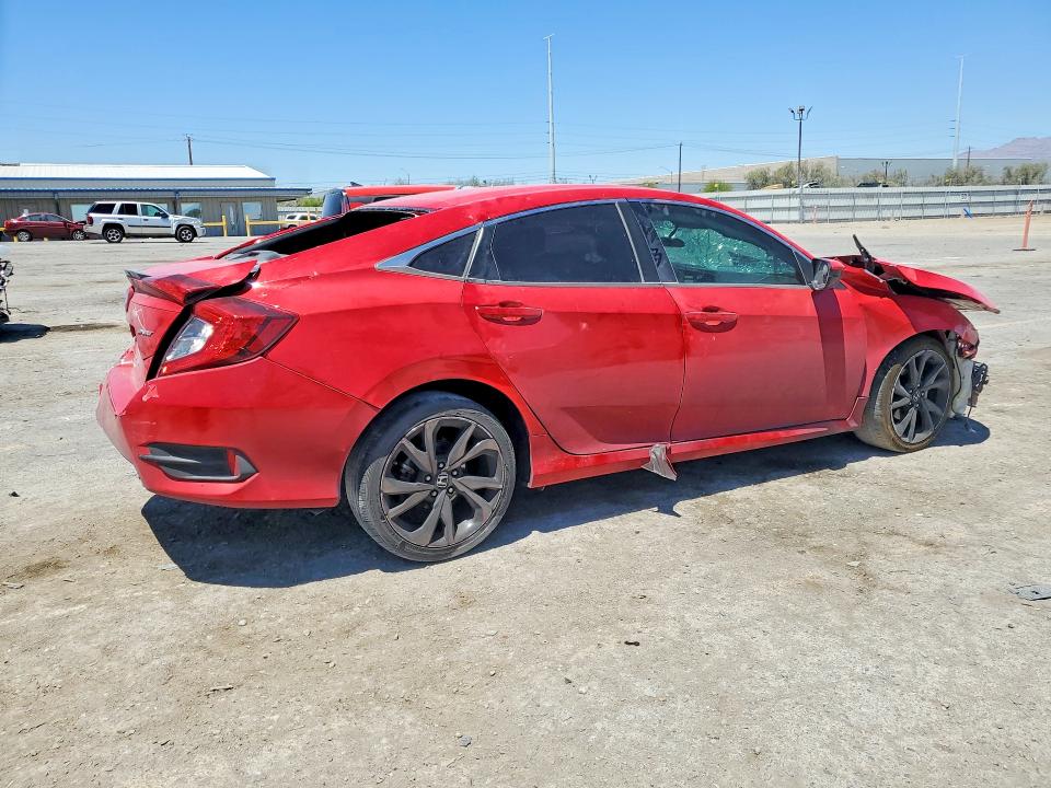 54617226 :رقم المزاد ، 2HGFC2F81LH556734 vin ، 2020 Honda Civic مزاد بيع