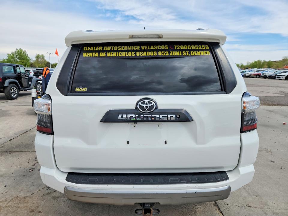 Продаж на аукціоні авто 2016 Toyota 4runner, vin: JTEBU5JR2G5345126, номер лоту: 52360596