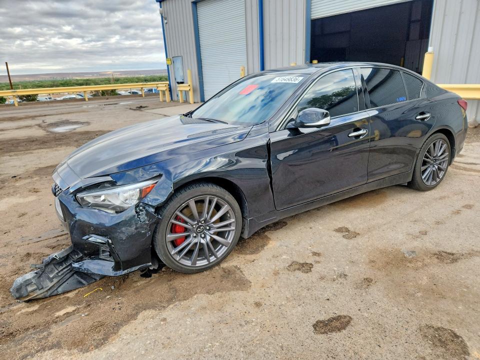 51649836 :رقم المزاد ، JN1FV7DP5RM660166 vin ، 2024 Infiniti Q50 مزاد بيع