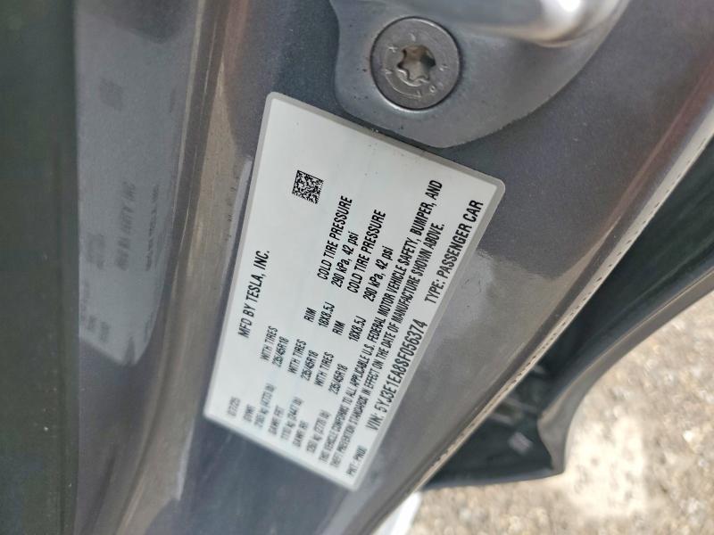 Aukcja sprzedaży 2025 Tesla Model 3, vin: 5YJ3E1EA8SF056374, numer aukcji: 54058766