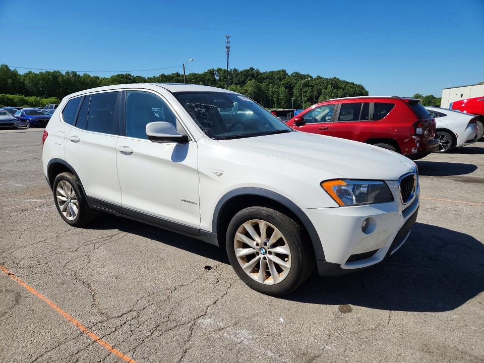 2013 Bmw X3 მანქანა იყიდება აუქციონზე, vin: 5UXWX9C54D0A08384, აუქციონის ნომერი: 53010166