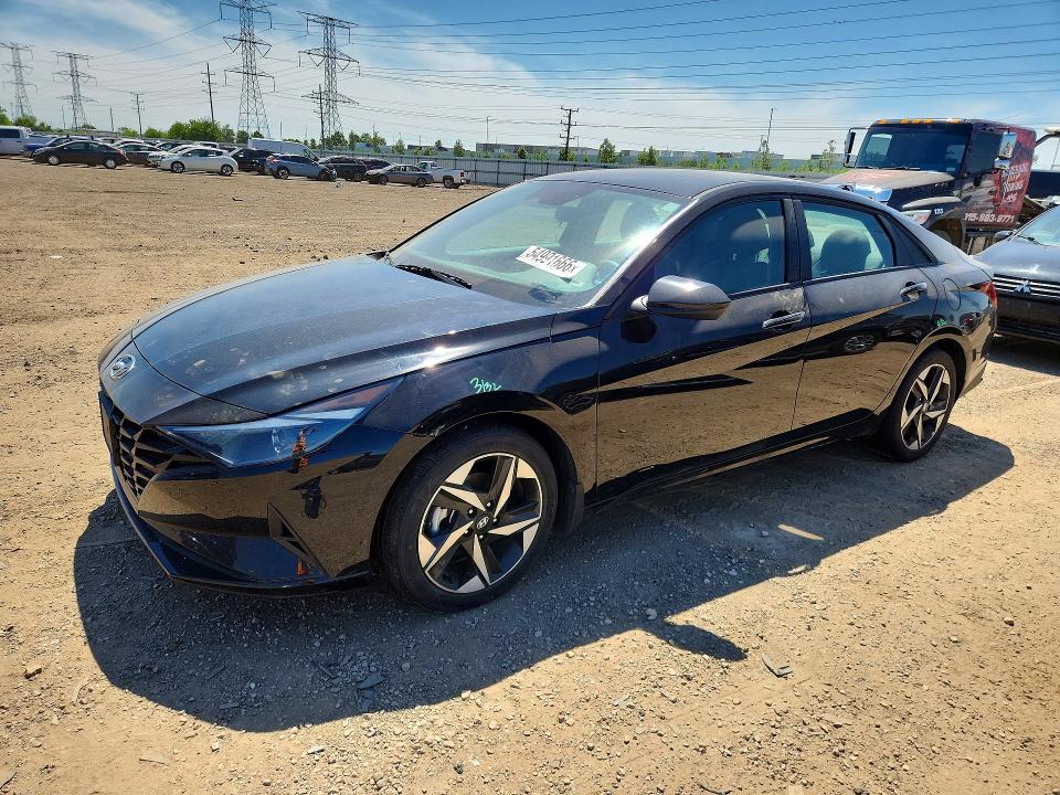 2023 Hyundai Elantra მანქანა იყიდება აუქციონზე, vin: KMHLS4AG9PU555084, აუქციონის ნომერი: 54991666