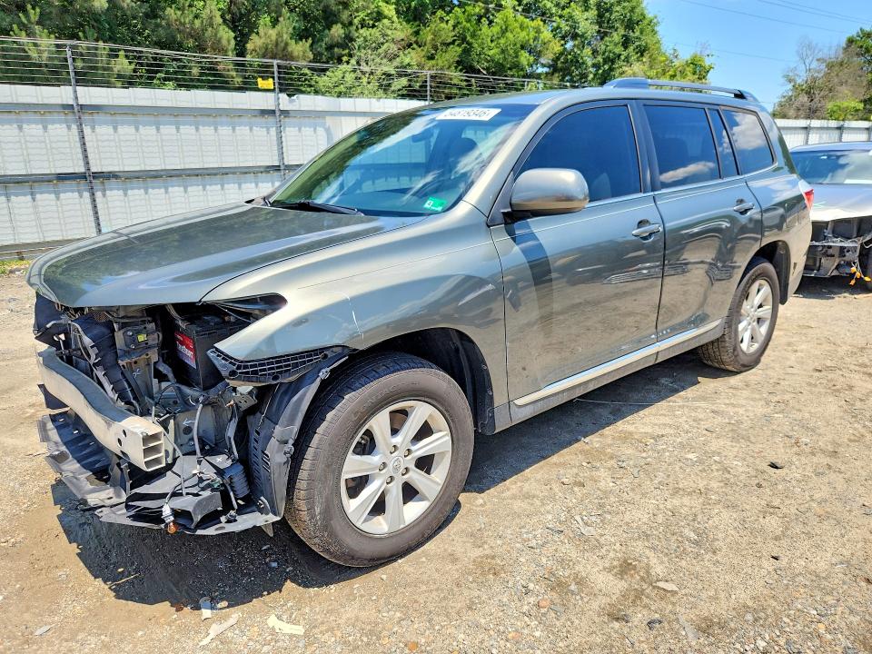 54819346 :رقم المزاد ، 5TDBK3EH1CS144063 vin ، 2012 Toyota Highlander مزاد بيع