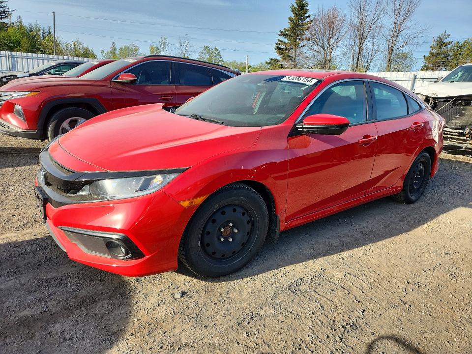 Продаж на аукціоні авто 2019 Honda Civic, vin: 2HGFC2F81KH018324, номер лоту: 53056156