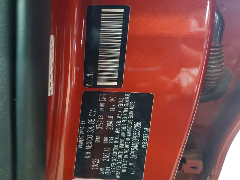 Aukcja sprzedaży 2023 Kia Forte, vin: 3KPF54AD0PE558386, numer aukcji: 52694616