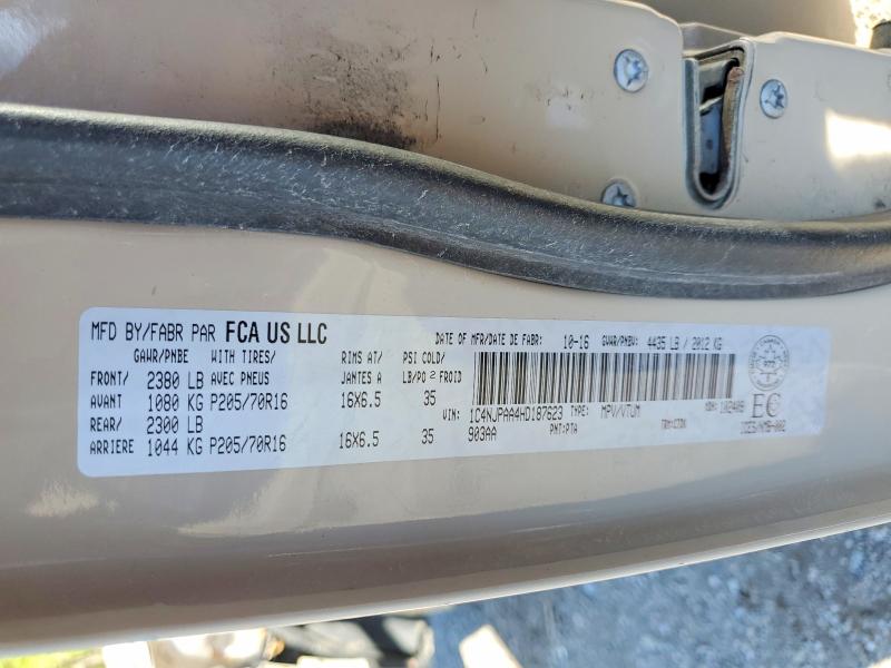 49435936 :رقم المزاد ، 1C4NJPAA4HD187623 vin ، 2017 Jeep Patriot مزاد بيع