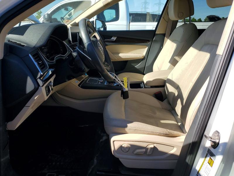 2019 Audi Q5 მანქანა იყიდება აუქციონზე, vin: WA1CNAFY5K2050735, აუქციონის ნომერი: 53271056