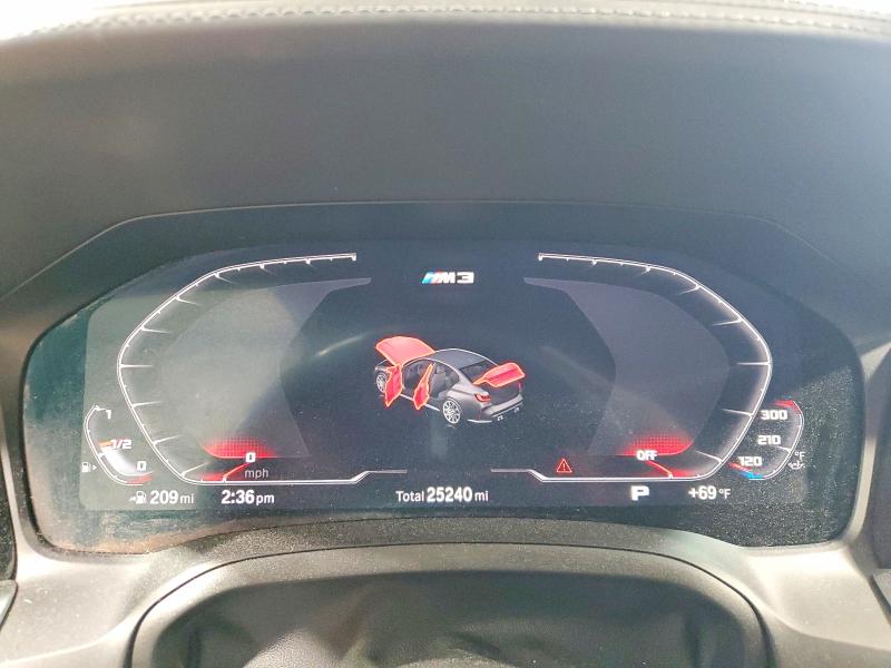 51842616 :رقم المزاد ، WBS33AY09NFL65580 vin ، 2022 Bmw M3 مزاد بيع