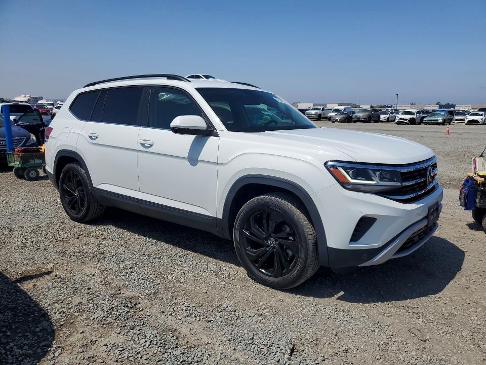 52264526 :رقم المزاد ، 1V2WR2CA7NC538568 vin ، 2022 Volkswagen Atlas مزاد بيع