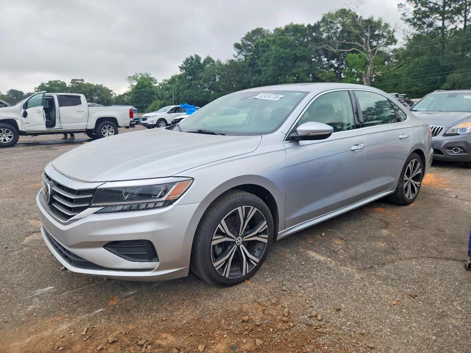 52434726 :رقم المزاد ، 1VWSA7A3XMC000676 vin ، 2021 Volkswagen Passat مزاد بيع