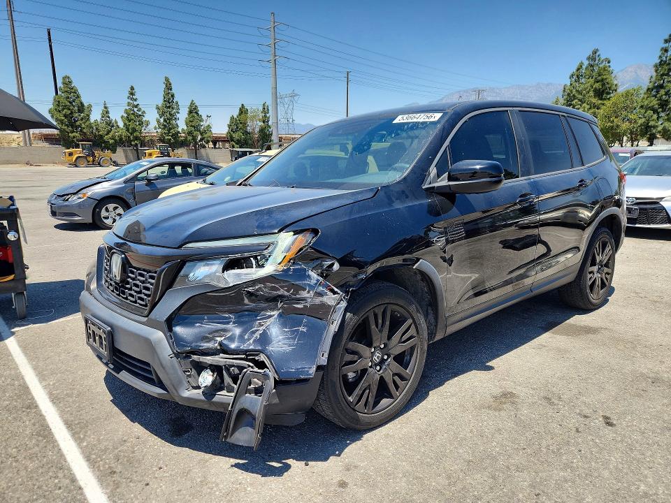 Auction sale of the 2019 Honda Passport, vin: 5FNYF7H21KB007818, lot number: 53664756