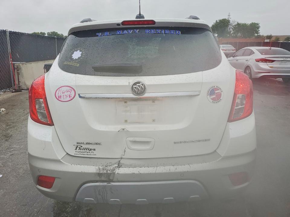 2016 Buick Encore მანქანა იყიდება აუქციონზე, vin: KL4CJDSB1GB545536, აუქციონის ნომერი: 53472666