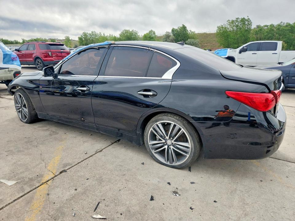 55080396 :رقم المزاد ، JN1BV7AR7EM700245 vin ، 2014 Infiniti Q50 مزاد بيع