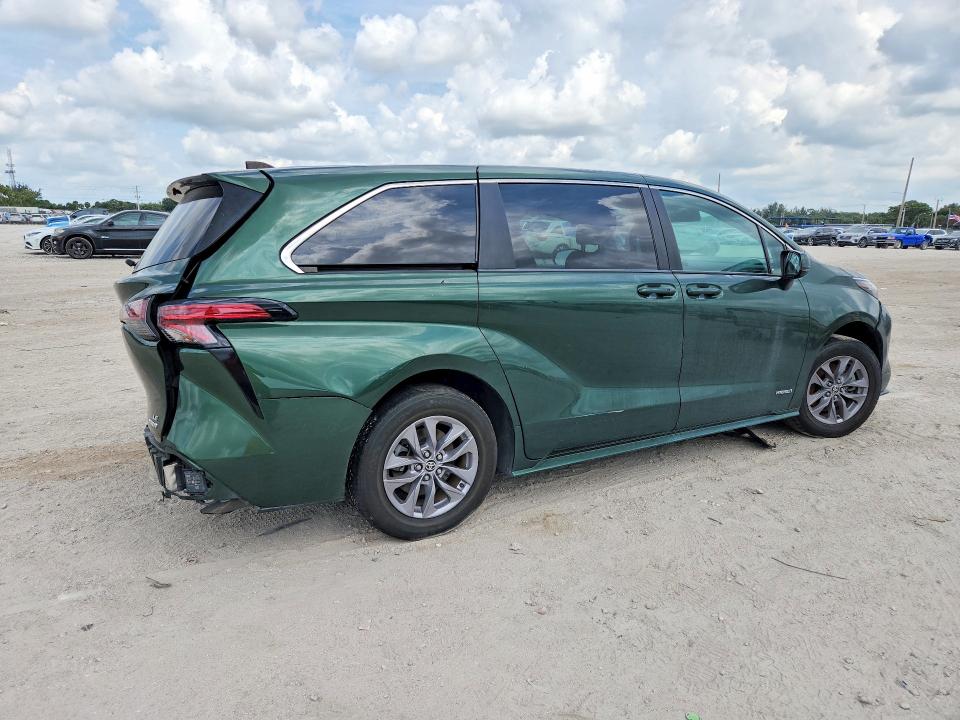 Aukcja sprzedaży 2021 Toyota Sienna, vin: 5TDKRKECXMS001401, numer aukcji: 53371376