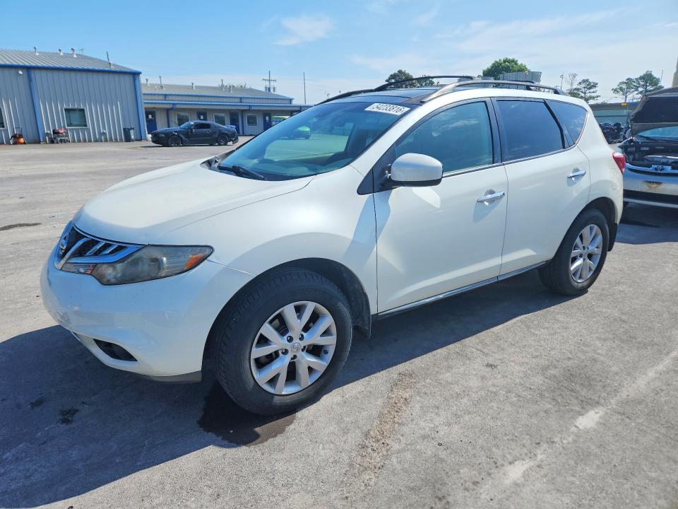 Продажа на аукционе авто 2012 Nissan Murano, vin: JN8AZ1MW7CW217808, номер лота: 54233816