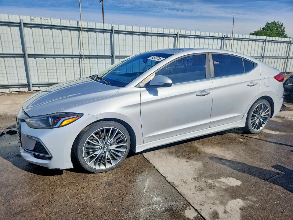 Продаж на аукціоні авто 2018 Hyundai Elantra, vin: KMHD04LB8JU519552, номер лоту: 54540516