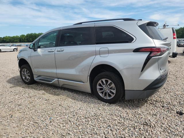 52484406 :رقم المزاد ، 5TDJRKEC6MS039901 vin ، 2021 Toyota Sienna مزاد بيع