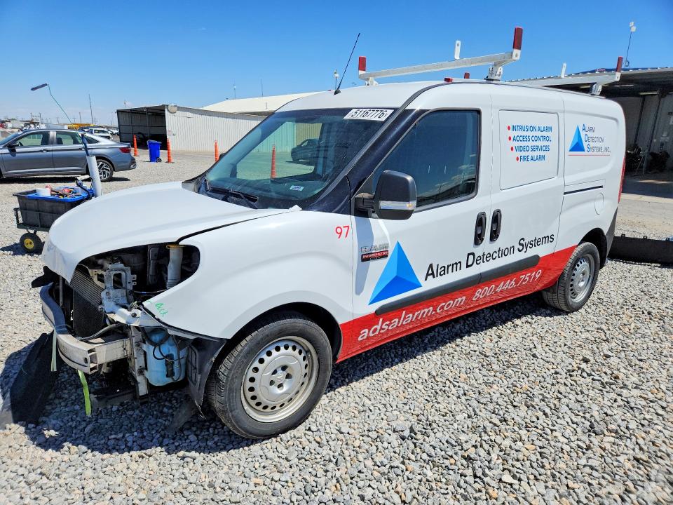 2019 Ram Promaster City მანქანა იყიდება აუქციონზე, vin: ZFBHRFAB2K6M85403, აუქციონის ნომერი: 51167776