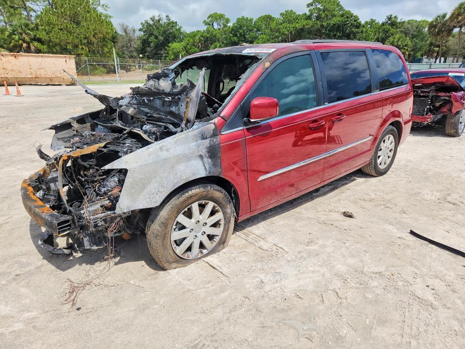 2014 Chrysler Town & Country მანქანა იყიდება აუქციონზე, vin: 2C4RC1BG4ER138345, აუქციონის ნომერი: 54164696
