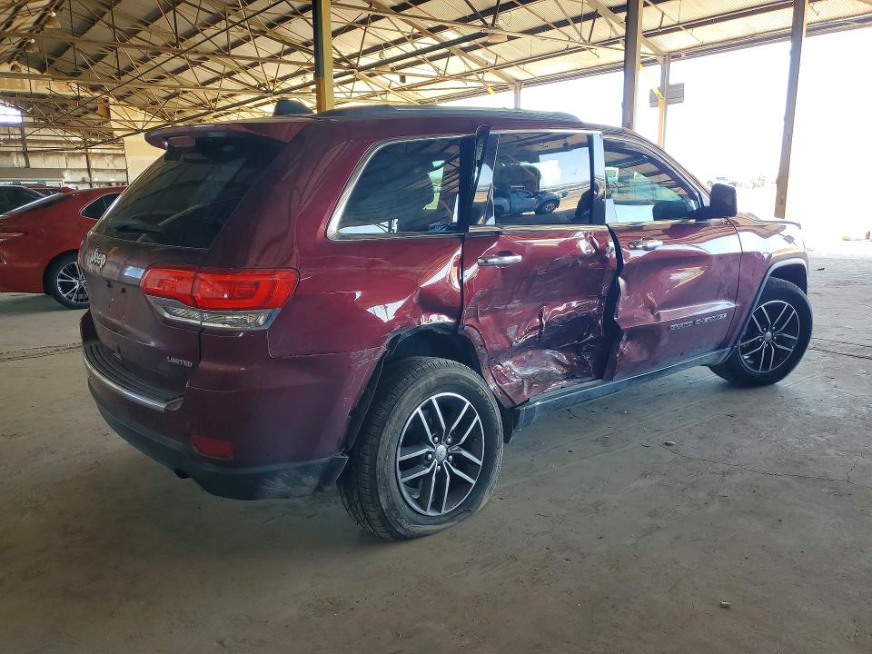 55462936 :رقم المزاد ، 1C4RJEBG6HC846641 vin ، 2017 Jeep Grand Cherokee مزاد بيع