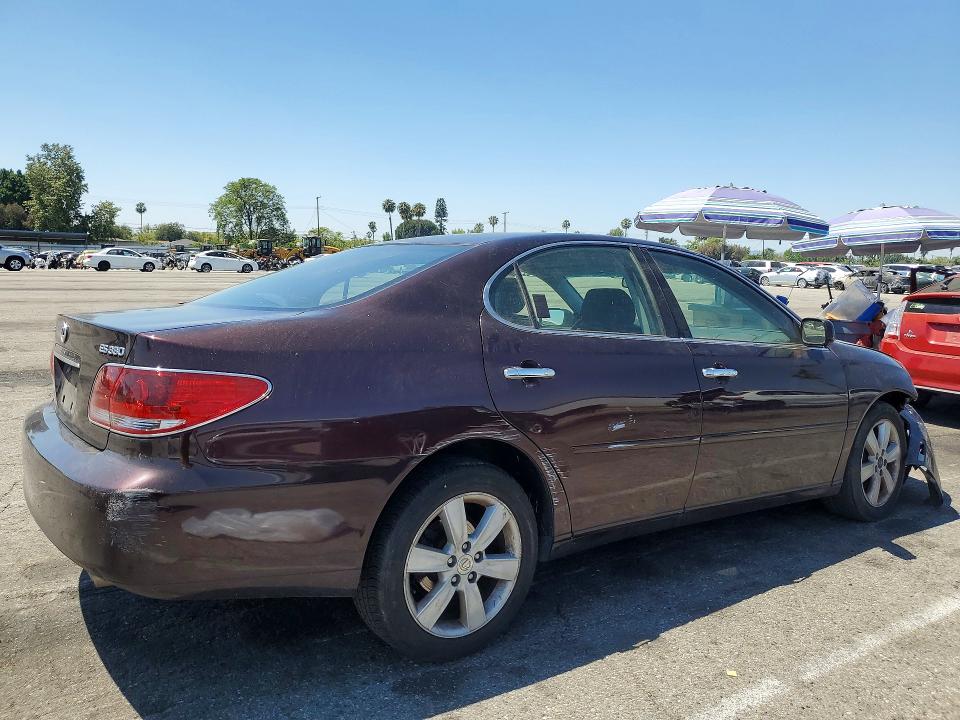 Продаж на аукціоні авто 2005 Lexus Es, vin: JTHBA30G255137177, номер лоту: 54180546