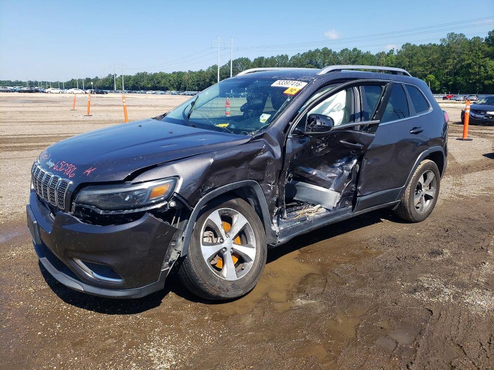 53397416 :رقم المزاد ، 1C4PJMDX0LD650986 vin ، 2020 Jeep Cherokee مزاد بيع