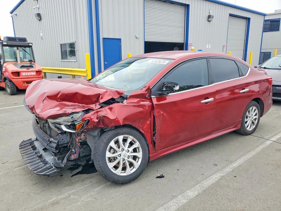52605676 :رقم المزاد ، 3N1AB7AP0HY351918 vin ، 2017 Nissan Sentra مزاد بيع