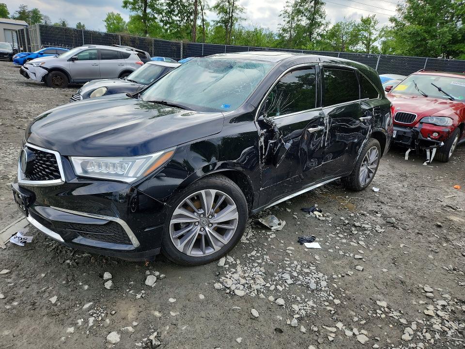 54855726 :رقم المزاد ، 5J8YD4H58HL006364 vin ، 2017 Acura Mdx مزاد بيع