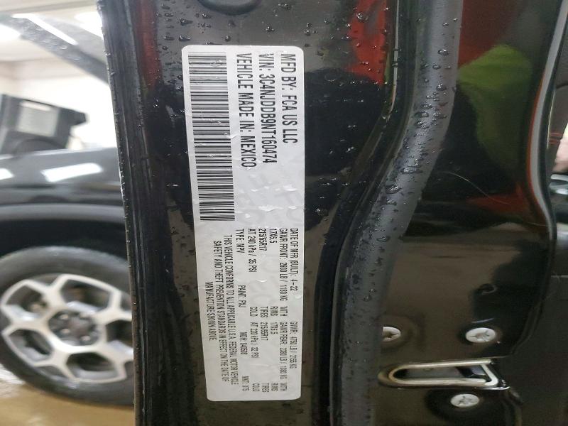 Продажа на аукционе авто 2022 Jeep Compass, vin: 3C4NJDDB9NT160474, номер лота: 53005896