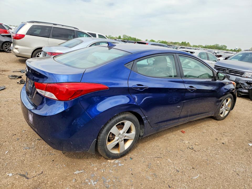 55064756 :رقم المزاد ، KMHDH4AE1DU489160 vin ، 2013 Hyundai Elantra مزاد بيع