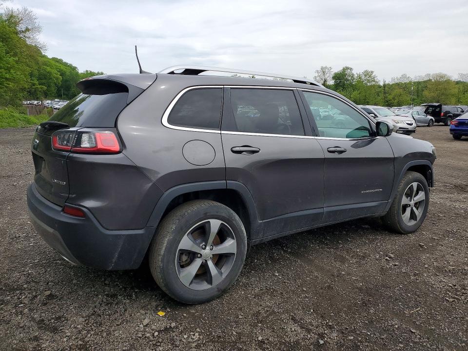 Продажа на аукционе авто 2019 Jeep Cherokee, vin: 1C4PJMDX6KD431996, номер лота: 52541646