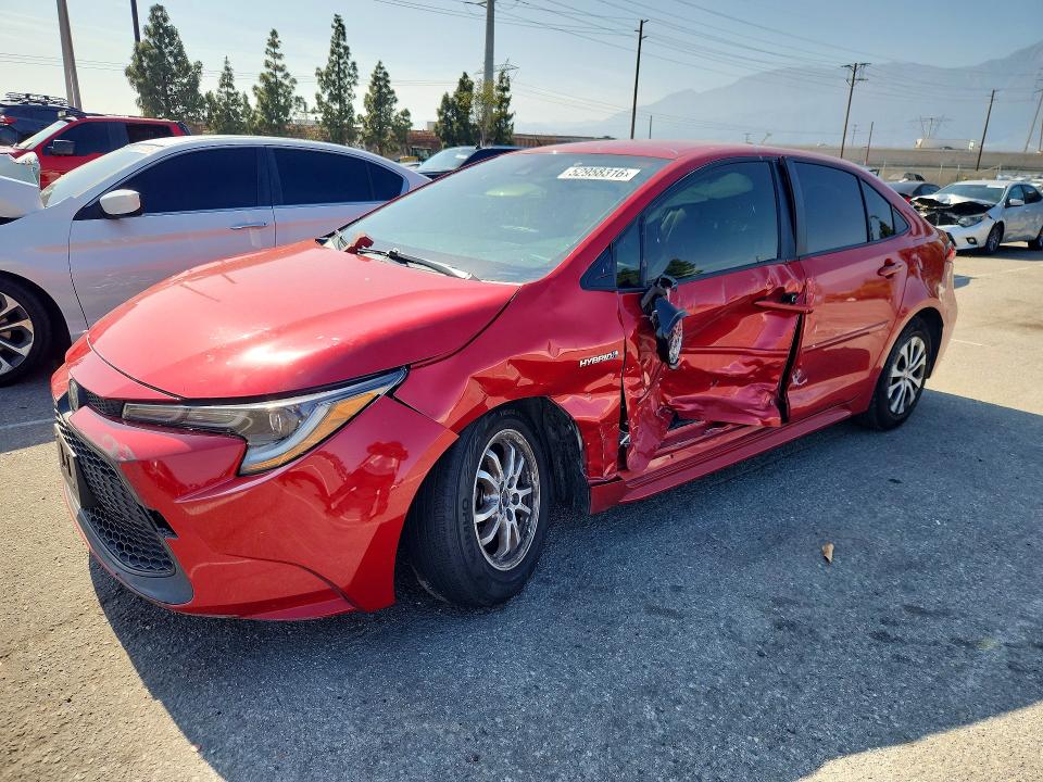2021 Toyota Corolla მანქანა იყიდება აუქციონზე, vin: JTDEAMDE1MJ015722, აუქციონის ნომერი: 52958316