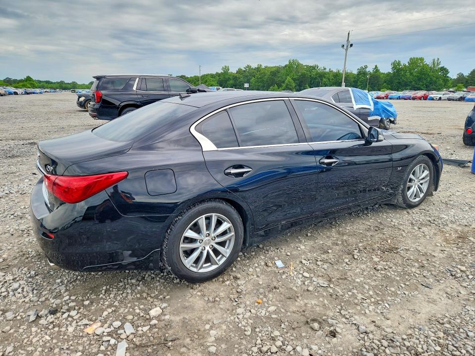 2015 Infiniti Q50 მანქანა იყიდება აუქციონზე, vin: JN1BV7AP4FM356485, აუქციონის ნომერი: 52684866