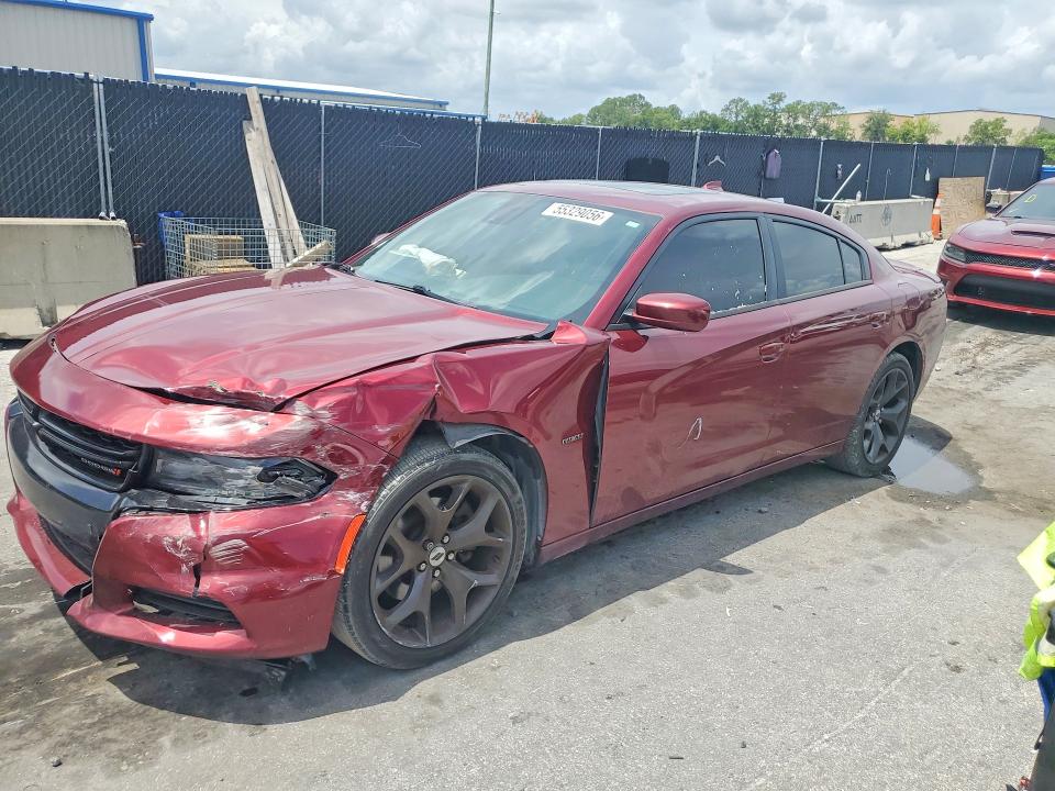 55329056 :رقم المزاد ، 2C3CDXCTXJH114881 vin ، 2018 Dodge Charger مزاد بيع