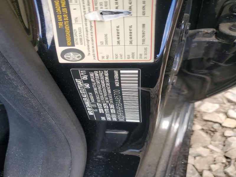 2011 Mercedes-benz E მანქანა იყიდება აუქციონზე, vin: WDDHF8HB5BA485700, აუქციონის ნომერი: 53761206
