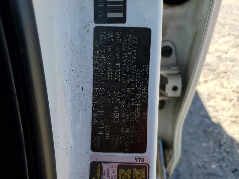 Продажа на аукционе авто 2014 Kia Forte, vin: KNAFK4A68E5075972, номер лота: 54432486