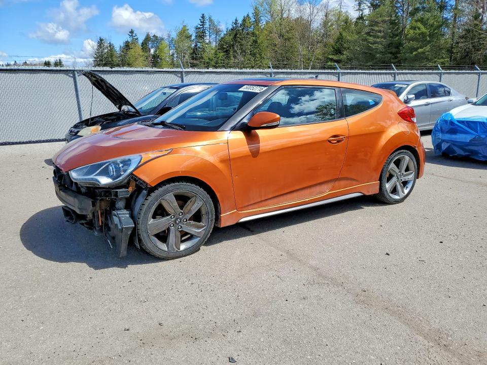 2014 Hyundai Veloster მანქანა იყიდება აუქციონზე, vin: KMHTC6AE9EU210464, აუქციონის ნომერი: 50052716
