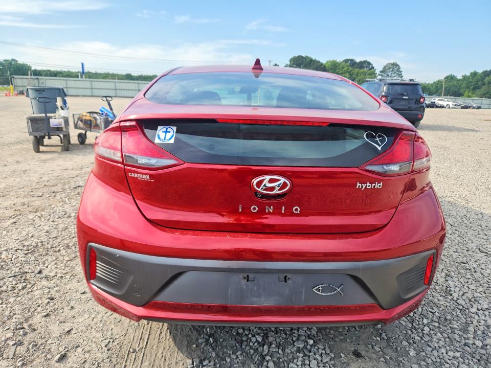 2021 Hyundai Ioniq Hybrid მანქანა იყიდება აუქციონზე, vin: KMHC75LC7MU257923, აუქციონის ნომერი: 53622016