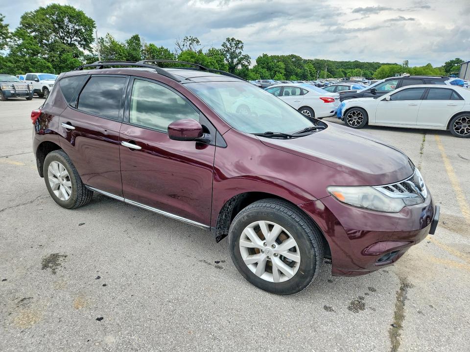 2014 Nissan Murano მანქანა იყიდება აუქციონზე, vin: JN8AZ1MW2EW506825, აუქციონის ნომერი: 54992226