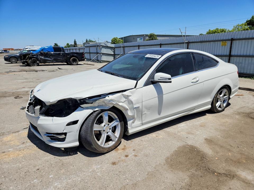 Aukcja sprzedaży 2012 Mercedes-benz C, vin: WDDGJ4HBXCF920881, numer aukcji: 53466426