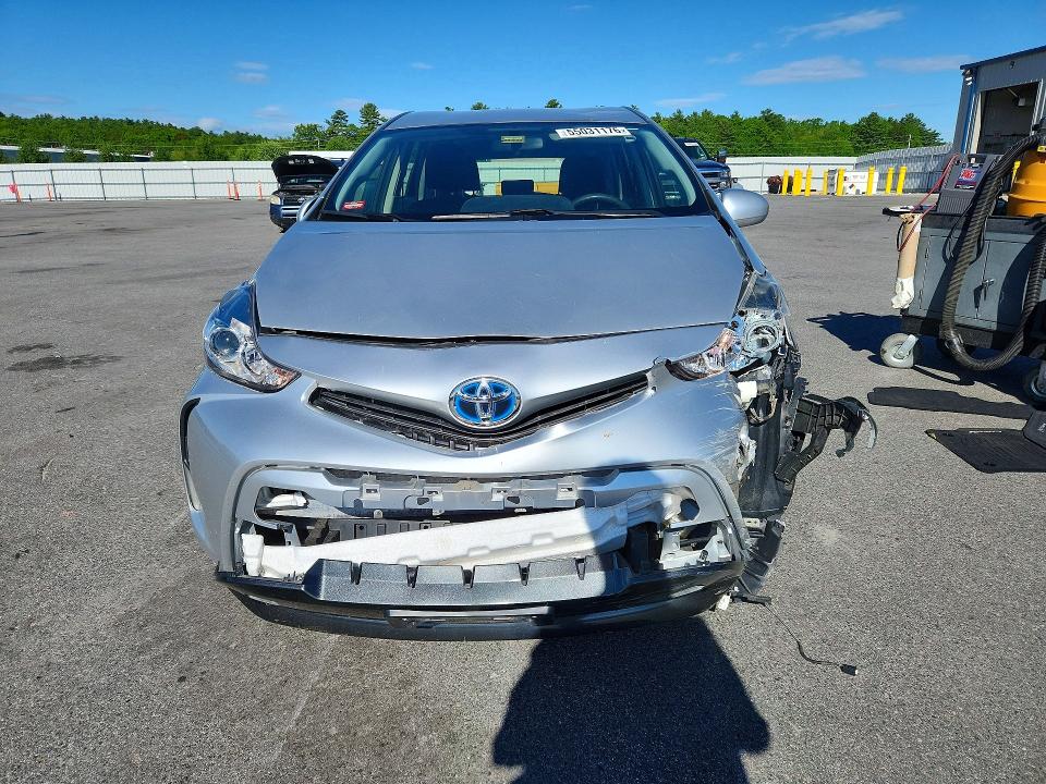 55031176 :رقم المزاد ، JTDZN3EU7FJ036051 vin ، 2015 Toyota Prius V مزاد بيع