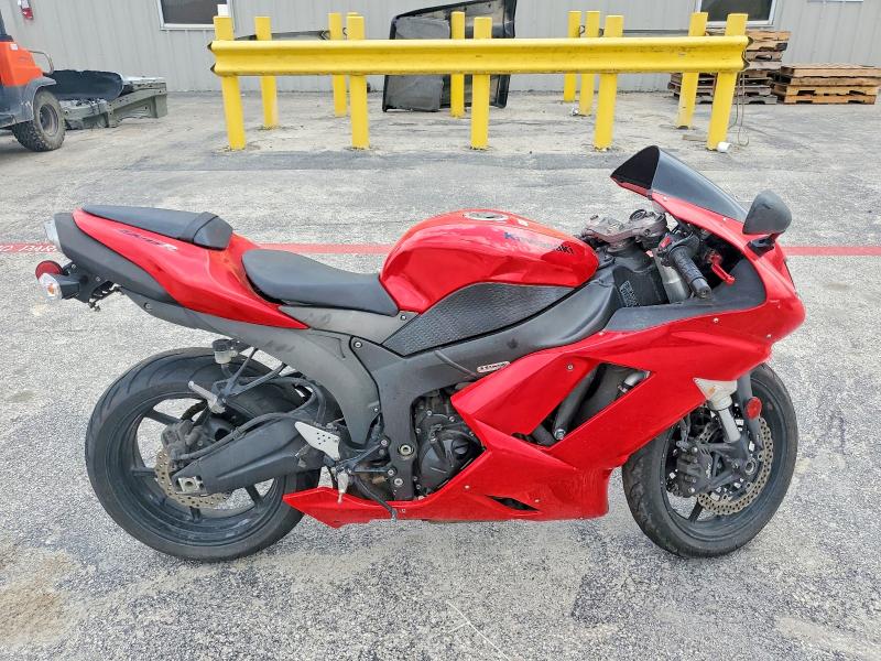 2007 Kawasaki Zx600 მანქანა იყიდება აუქციონზე, vin: JKAZX4P157A000972, აუქციონის ნომერი: 53780346