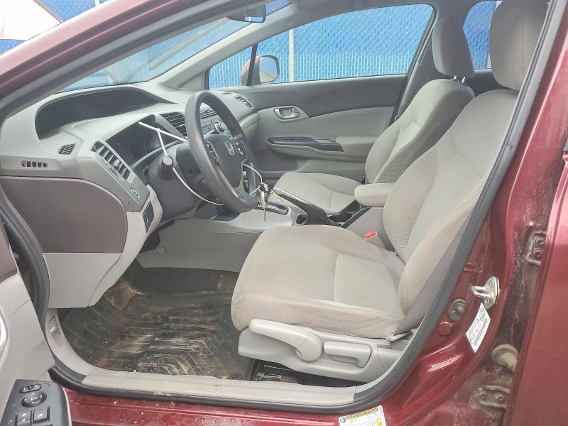 48225276 :رقم المزاد ، 2HGFB2F42CH001520 vin ، 2012 Honda Civic مزاد بيع