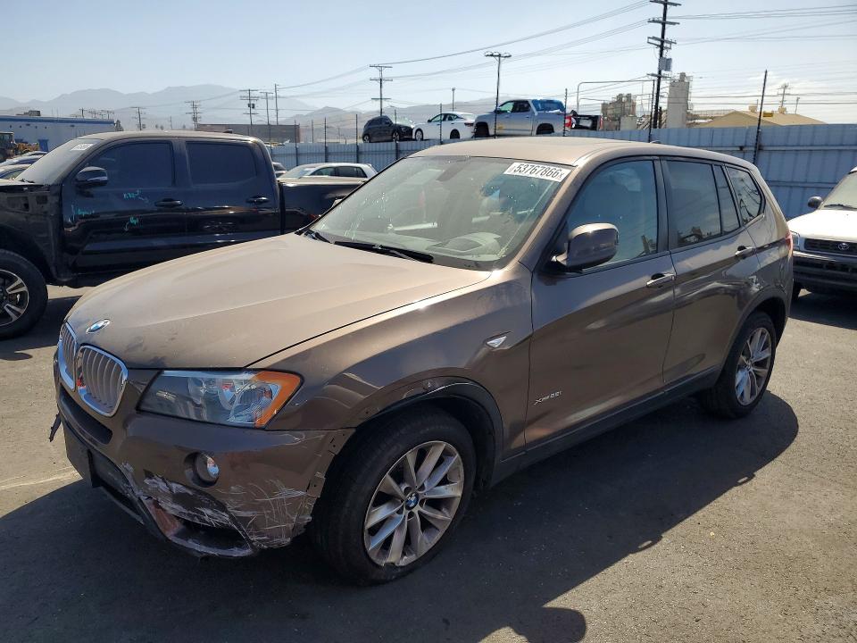 53767866 :رقم المزاد ، 5UXWX9C58E0D17504 vin ، 2014 Bmw X3 مزاد بيع
