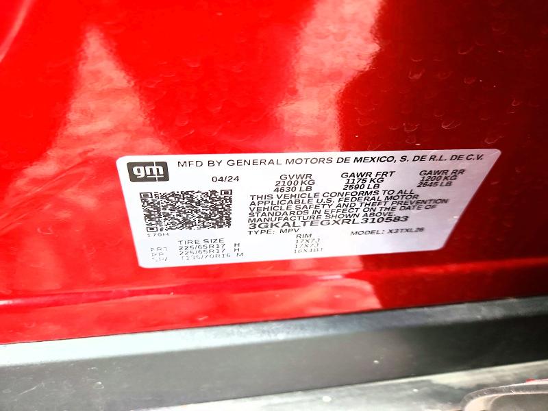 Продаж на аукціоні авто 2024 Gmc Terrain, vin: 3GKALTEGXRL310583, номер лоту: 54730906
