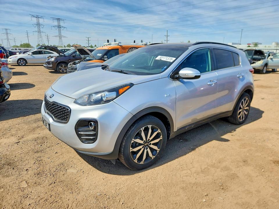 Auction sale of the 2018 Kia Sportage, vin: KNDPNCAC4J7482989, lot number: 55171376