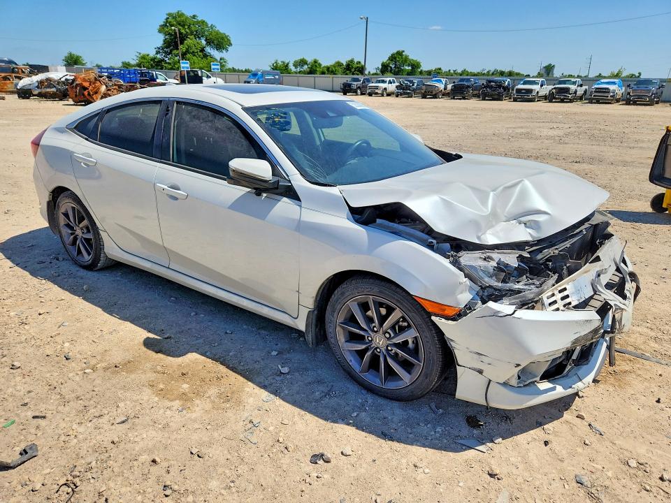 53530886 :رقم المزاد ، JHMFC1F76KX004140 vin ، 2019 Honda Civic مزاد بيع