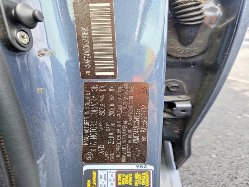 Aukcja sprzedaży 2016 Kia Forte, vin: KNAFZ4A83G5491699, numer aukcji: 54868326
