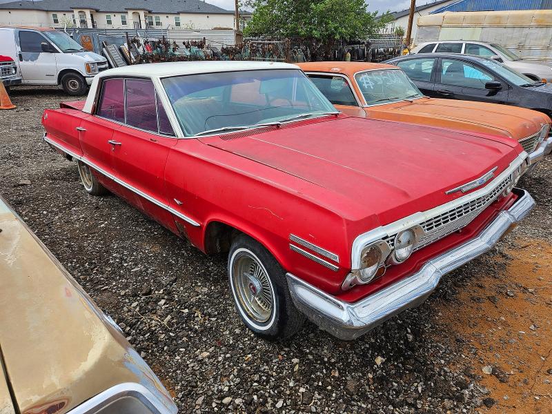 Aukcja sprzedaży 1963 Chevrolet Impala, vin: 31839J102257, numer aukcji: 54708316