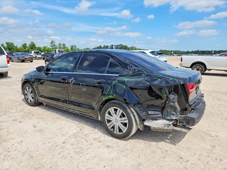 52223146 :رقم المزاد ، 3VW2B7AJ9HM282485 vin ، 2017 Volkswagen Jetta مزاد بيع